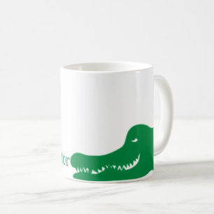 Grön Alligator Mugg