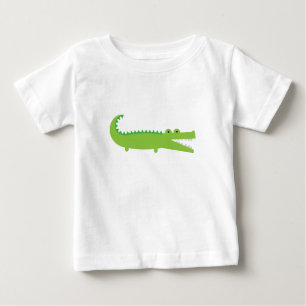 Grön alligator tee