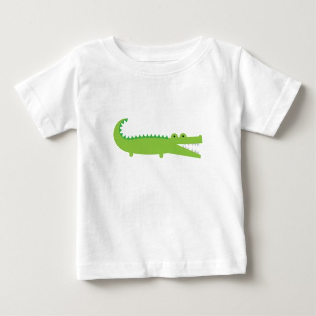 Grön alligator tee (Framsida)