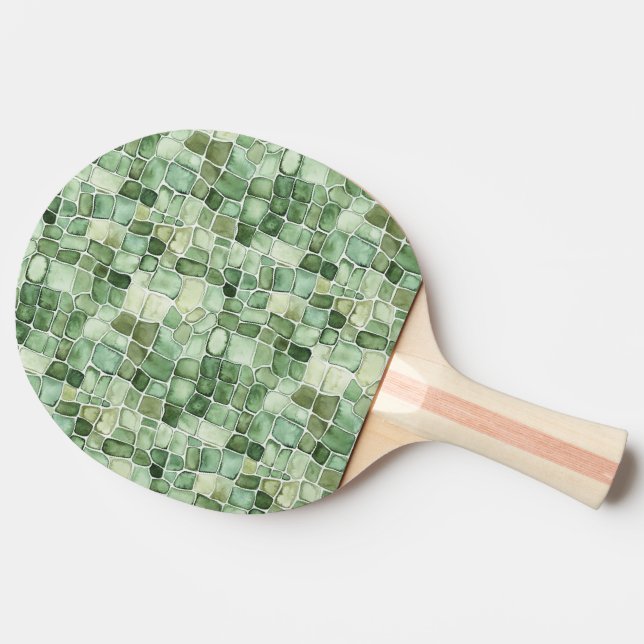 Grön Alligatorprint     Pingisracket (Sidan)