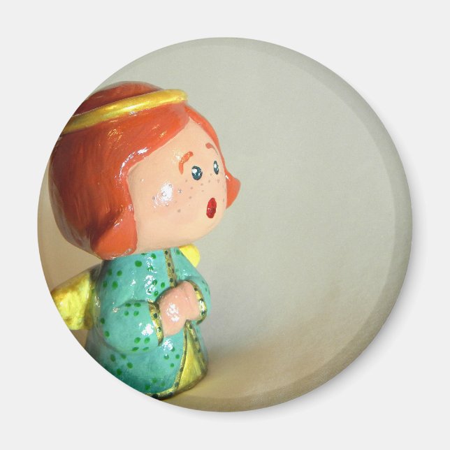 Grön ängel III Magnet (Framsidan)