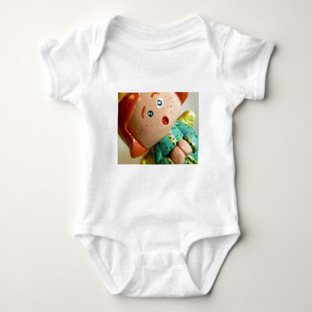 Grön ängel mig tee shirt (Framsida)