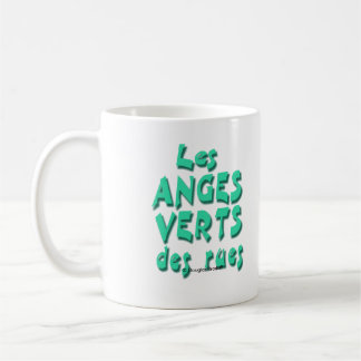 Grön ängelmugg kaffemugg