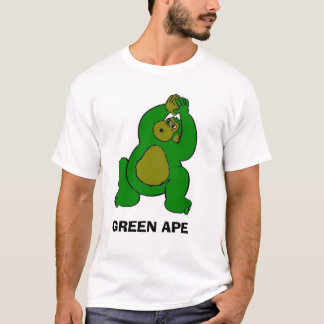 Grön apa t-shirt