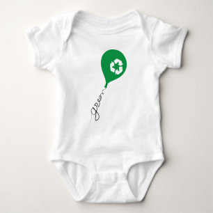 Grön återvinna t-shirt