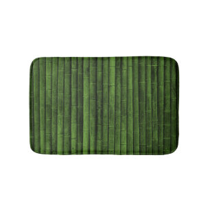 Grön bambu badrumsmatta