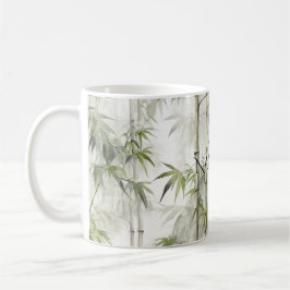 Grön Bambu Mindfulness Yoga Kaffemugg