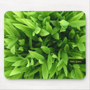 Grön bambumousepad musmatta