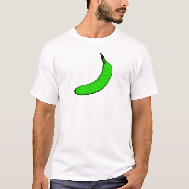 grön banan t shirt (Framsida)