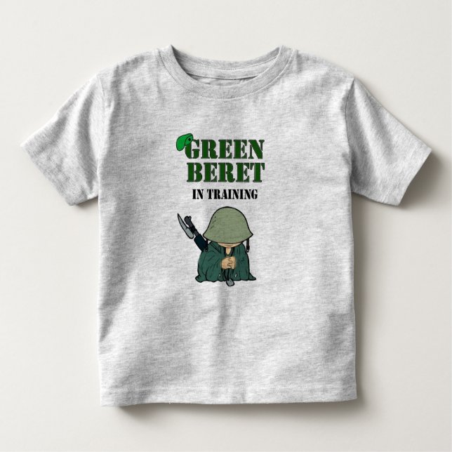 Grön basker i utbildning tee shirt (Framsida)