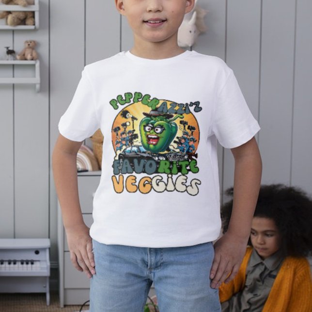 Grön Bell Peppar-dagen - Paparazzi T Shirt (Skapare uppladdad)