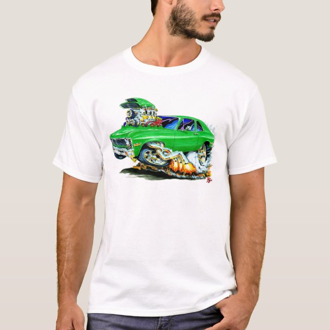 Grön bil 1971-74 för Nova T-shirt (Framsida)
