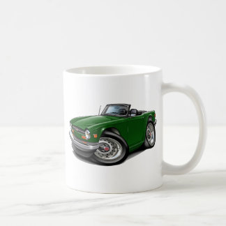 Grön bil för triumf TR6 Kaffemugg