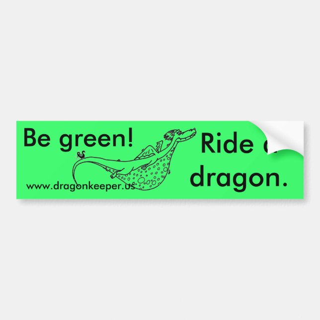 Grön bildekal (Framsidan)