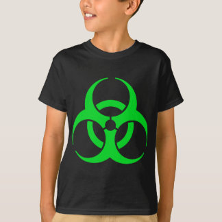 Grön Biohazard T Shirt