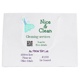 Grön blå gitter ren mopp lägga till namn adress q 