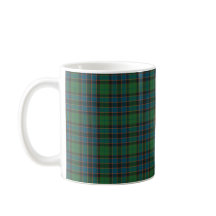 Grön Blå Orange Rutig Tartan