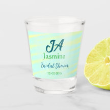 Grön blå pastell vattenfärg bröllopsfest namnd på