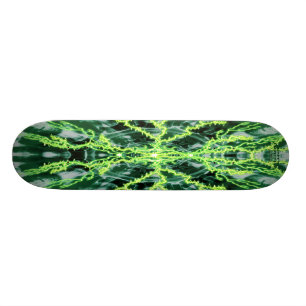 GRÖN BLIXT OLD SCHOOL SKATEBOARD BRÄDA 18 CM