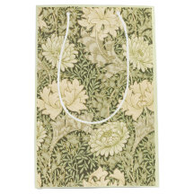 Grön blomsterdesign av Wm Morris