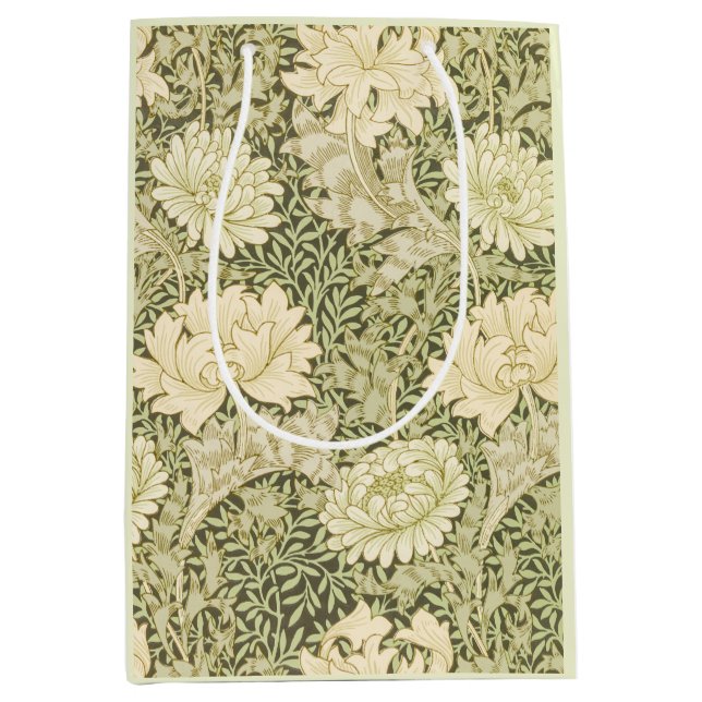 Grön blomsterdesign av Wm Morris (Framsidan)