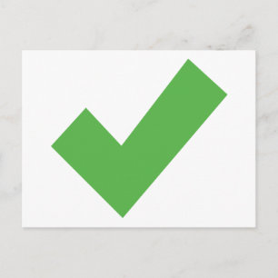 GRÖN BOCK KORREKT SYMBOL POSTKORT VYKORT