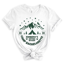Grön brud camping möhippa BVI T Shirt
