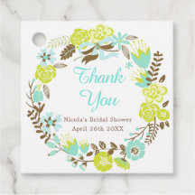 Grön & Brun blomsterkrans Bröllopsfest