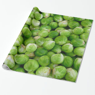 Grön Bryssel Kål Presentpapper