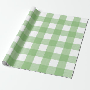 Grön buffelkontroll presentpapper
