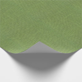 Grön Burlapstruktur Presentpapper