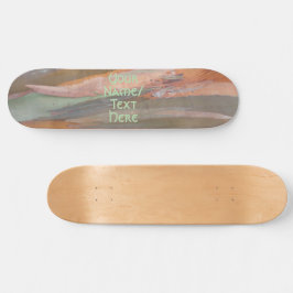 Grön Camo Träd Bark 2 Skateboard
