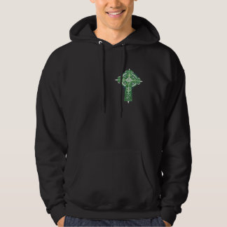 Grön Celtickort-skjorta Sweatshirt Med Luva
