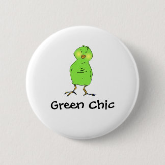Grön chic knapp