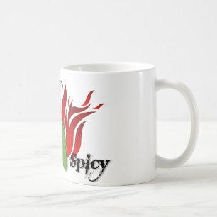 Grön Chilipeppardesign Kaffemugg