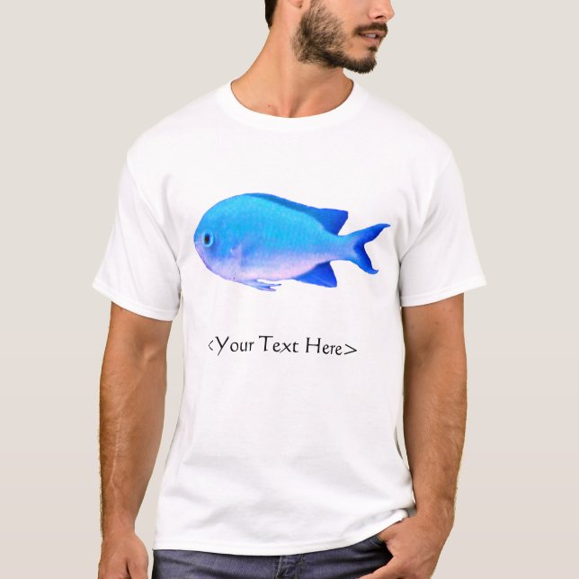 Grön Chromis för anpassningsbar T-tröja Tee Shirt (Framsida)