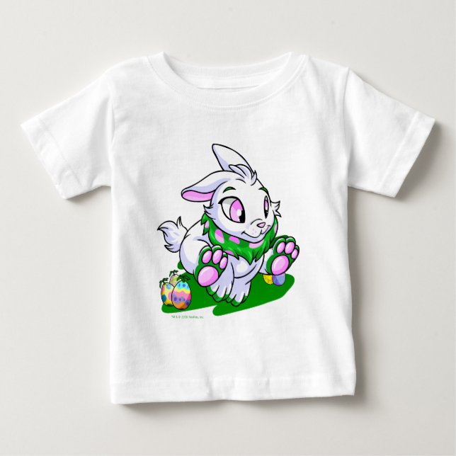 Grön Cybunny tävla till och med neggs T-shirt (Framsida)