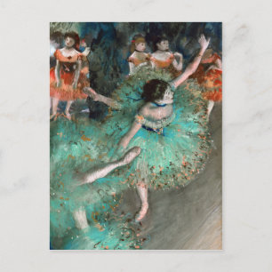 Grön dansös (Danseuse Verte) Edgar Degas Vykort