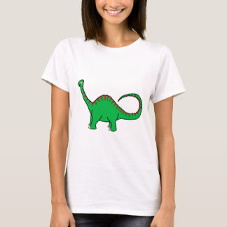 Grön Diplodocus Tee Shirt