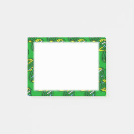 Grön DNA medicinsk vetenskap Post-it Block