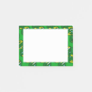 Grön DNA medicinsk vetenskap Post-it Block