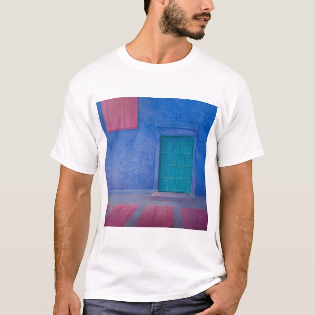 Grön dörr Jodhpur 2010 T Shirt (Framsida)