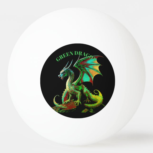 GRÖN DRAGON  PINGISBOLL (Framsidan)