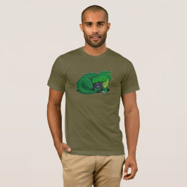 Grön drake D20 T Shirt