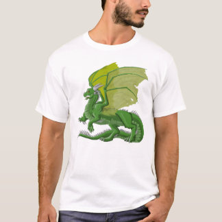 Grön drake tee shirt