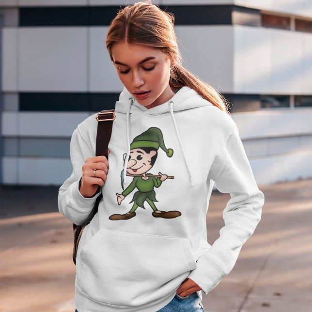 Grön dvärg-hoodie t shirt (Skapare uppladdad)