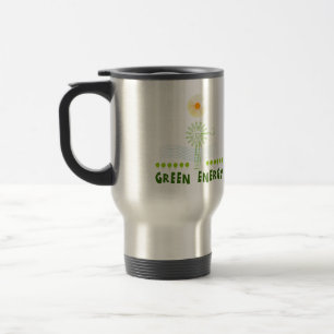 Grön energimugg resemugg