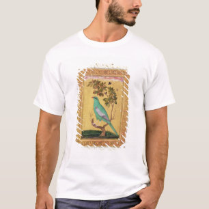 Grön fågel, Mughal (gouachen på papper) Tee Shirt