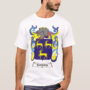 Grön familjvapensköldT-tröja T Shirt