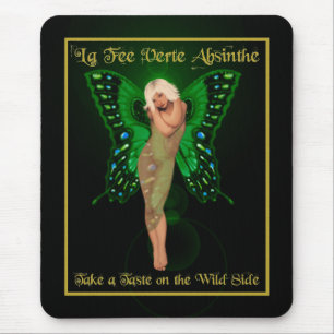 Grön felik Absinthe Musmatta